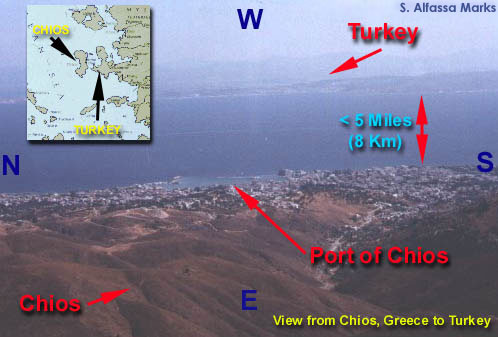 l'isola di Chios