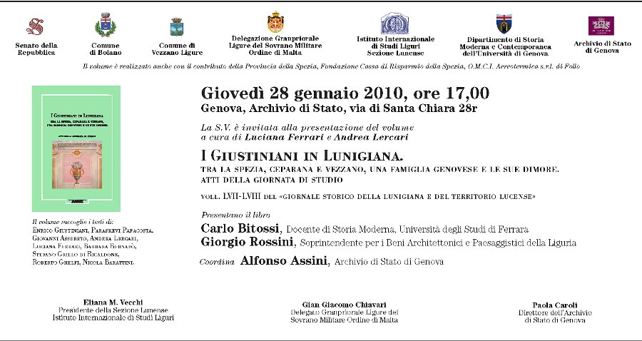 invito Genova atti lunigiana