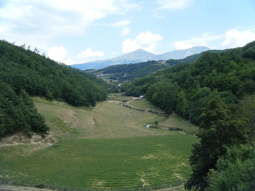 Valle del Picente veduta da  Rocca Passa